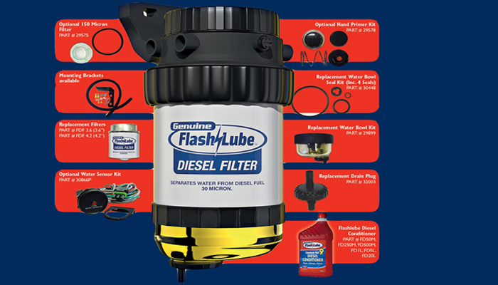 flashlube diesel filter